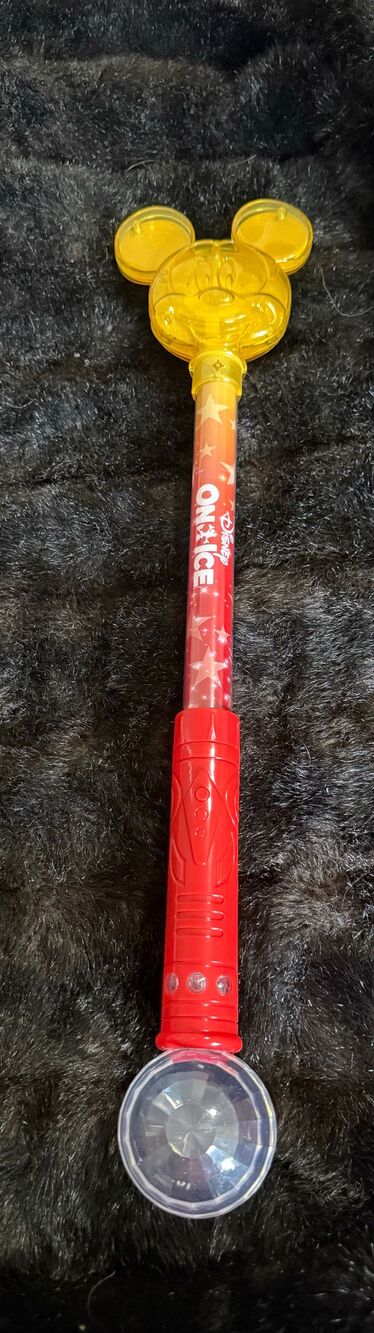 Disney Parks Mickey Mouse Glow  Light-Up sound Wand